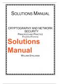 Cryptography and Network Security Principles and Practice, 4th edition William Stallings (Solution Manual)