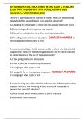 ATI FUNDAMENTALS PROCTORED RETAKE EXAM 2 VERSIONS EACH WITH 74QUESTIONS AND NGN QUESTIONS 2019 GRADED A&plus;&sol;UPDATED2023&sol;2024 