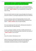 ATI PROCTORED EXAM - MATERNAL NEWBORN 94QUESTIONS AND ANSWERS LATEST UPDATE -2023&sol;2024 RATED A&plus;