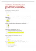 NR 507 WEEK 4 MIDTERM PRACTICE EXAM QUESTIONS AND ANSWERS 2023-2024 LATEST UPDATED GRADED A &plus;