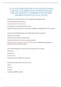 FL STATE FIREFIGHTER EXAM 250 QUESTIONS AND WELL ELABORATED ANSWERS 2023-2024 UPDATE ALREADY A GRADED WITH EXPERT FEEDBACK&vert;NEW&excl;&excl;&lbrace;ACTUAL EXAM&rcub;