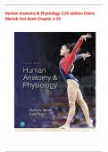 Human Anatomy & Physiology 11th edition Elaine Marieb Test Bank Chapter 1-29
