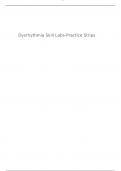 Dysrhythmia Skill Labs-Practice Strips