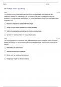  Hesi community health practice questions with 100% correct answers | already graded a+