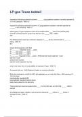LP-Gas Texas Bobtail Questions and Answers 100&percnt; Pass