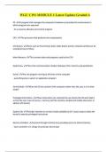 WGU C191 Exam Bundle&vert; All  MODULES&vert; Questions with Correct Answers Latest Update Graded A&plus;