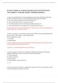 RN ADULT MEDICAL NURSING 2023&sol;2024 &vert; DETAILED QUESTIONS AND CORRECT ANSWERS&vert; EXPERT VERIFIED&vert; GRADED A