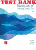 Essentials of Investments, 12th Edition Test Bank