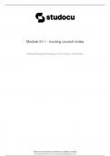 Module III-1 - nursing council notes