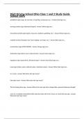 D&D Driving School Ohio Class 1 and 2 Study Guide Solved 100&percnt;