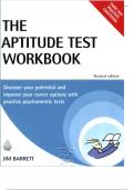 THE APTITUDE TEST WORKBOOK London and Philadelphia Discover your potential and improve  your career options with practice psychometric tests
