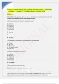Portage Learning BIOD 151 Anatomy and Physiology 1 All Exams &lpar;Module 1 - Module 7&rpar; Test Bank Latest Updated 2024
