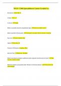 WGU C268 Spreadsheets  Questions with Correct Answers Latest Graded A&plus;