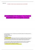 ATI NURSING ATI Pediatric Test Bank 2 latest2023-2024 Complete answers