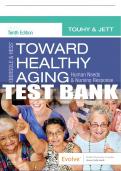 Test Bank For Ebersole & Hess' Toward Healthy Aging&comma; 10th - 2020 All Chapters - 9780323554220