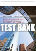 Test Bank For Data Abstraction & Problem Solving with C++: Walls and Mirrors 7th Edition All Chapters - 9780137516759