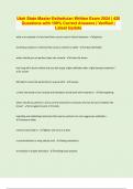 Utah State Master Esthetician Written Exam 2024 &vert; 420 Questions with 100&percnt; Correct Answers &vert; Verified &vert; Latest Update &vert; 33 Pages