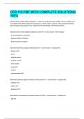 CEB 119 FMF WITH COMPLETE SOLUTIONS 100&percnt;