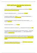 FDNY G60 Practice Test Questions And Answers Rated A&plus;