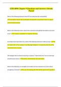 GEB 4890 Chapter 9 Questions and Answers Already  Passed