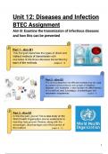 Unit 12 Aim B - Diseases and Infections (31639H) 