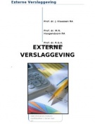 External Reporting (in Dutch: Externe Verslaggeving)