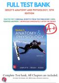Test Bank For Seeleys Anatomy and Physiology, 12th Edition (VanPutte, 2020), 9781260399073, Chapter 1-29 All Chapters with Answers and Rationals