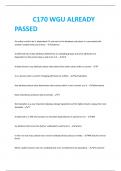 C170 WGU ALREADY PASSED