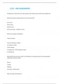 C170 - PRE-ASSESSMENT