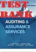 Auditing & Assurance Services 9th Edition Test Bank