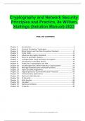 Cryptography and Network Security Principles and Practice&comma; 8e William Stallings &lpar;Solution Manual&rpar;-2023