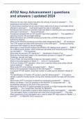 ATO2 Navy Advancement &vert; questions and answers &vert; updated 2024