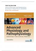 TEST BANK FOR Advanced Physiology and Pathophysiology: Essentials for Clinical Practice 2nd Edition ( Nancy Tkacs ,Linda Herrmann  2023/2024) Complete guide