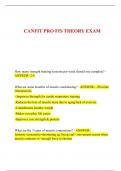 CANFIT PRO FIS THEORY EXAM