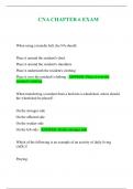 CNA CHAPTER 6 EXAM
