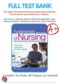 Test Bank For Fundamentals of Nursing 9th Edition by Taylor | 9781496362179 | Chapter 1-46 | All Chapters with Answers and Rationals