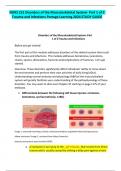 NURS 231 Disorders of the Musculoskeletal System- Part 1 of 2 Trauma and Infections Portage Learning 2024 STUDY GUIDE