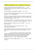 PACKAGE&colon;&colon;&colon; TAMIS CERTIFICATION TESTS