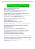 Hawaii Practice Permit Test &lpar; 1-30&rpar; Questions And Correct Answers