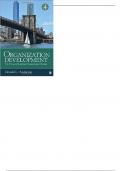 Organizational Development The Process of Leading Organizational Change 4th Edition By Donal L. - Test Bank