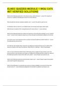 ELNEC QUIZZES MODULE 1 WGU C475 WITH VERIFIED SOLUTIONS&period;&vert;GUARANTEED SUCCESS
