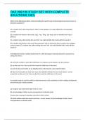 OAE 090&sol;190 STUDY SET WITH COMPLETE SOLUTIONS 100&percnt;