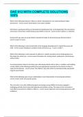OAE 012 WITH COMPLETE SOLUTIONS 100&percnt;