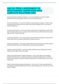 OAE 001 PREK-3 ASSESSMENT OF PROFESSIONAL KNOWLEDGE WITH COMPLETE SOLUTIONS 100&percnt;