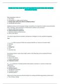 COMM 226 TRIAL EXAM WITH ACTUALEXPECTED QUESTIONS AND ANSWERS Concordia University