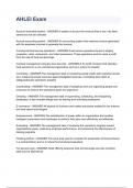 AHLEI Exam