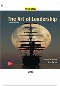 The Art of leadership 