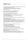 PMHNP Exam