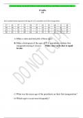 MATH 534 FINAL EXAM REVISION GUIDE QUESTIONS & ANSWERS&period; &lbrack;2023&sol;2024 RATED A&plus;&rsqb;