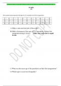 MATH 534 FINAL EXAM REVISION GUIDE QUESTIONS & ANSWERS. [2023/2024 RATED A+]